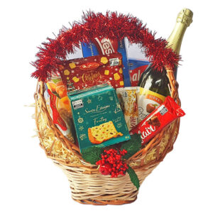 Canasta Bombonera Clásica - Navidad Paraguay