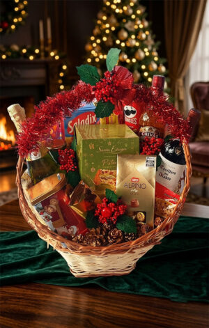 Canasta Bombonera Premium - Navidad Paraguay