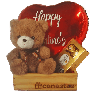 Oso marrón regalo por dia de los enamorados